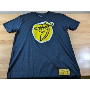 Baseballism Savannah Bananas Navy Blue Size Medium T Shirt Graphic Tee Official